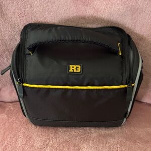 Black and Yellow Camera Bag